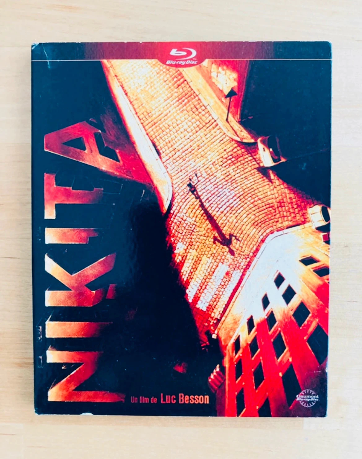 Blu-ray digipack Nikita de Luc Besson.